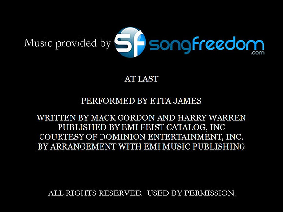 At Last -- Etta James -- License Slide