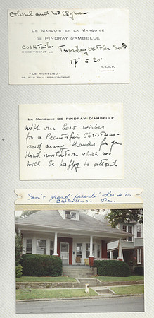 poppy grandparents house french invite