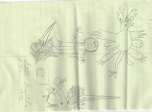little martha drawing 1992