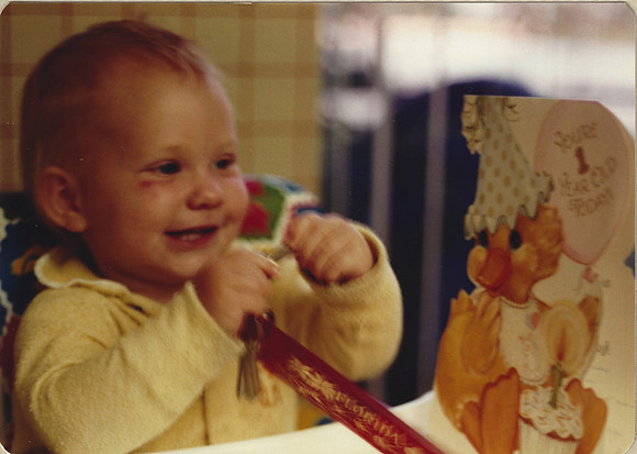 vail age 1 birthday card
