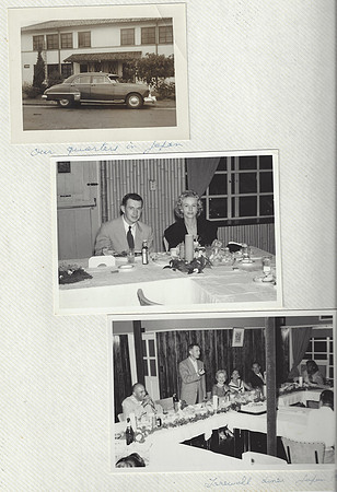 fairwell dinner japan
