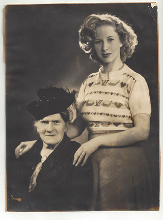 yvonne-with-grandmother-1946 1
