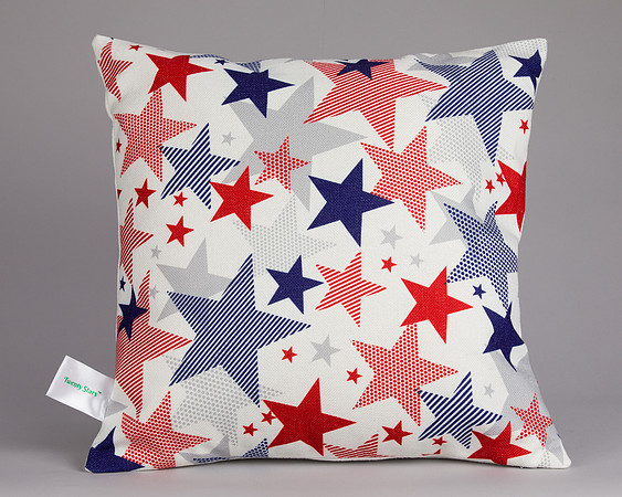 pillow on gray