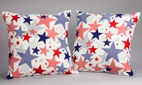 two pillows gray